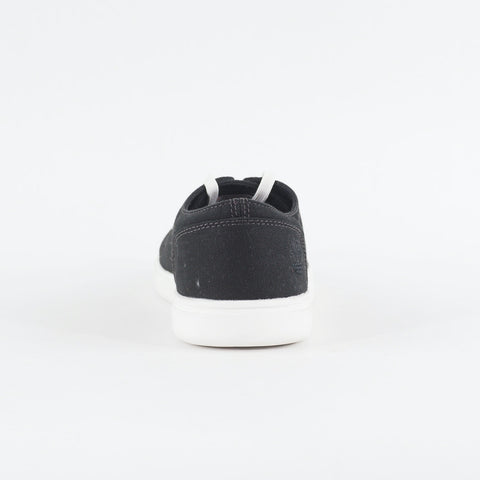 Mens Timberland Batham LTT A1QNW Black Canvas Lace Up Low Top Casual Shoes