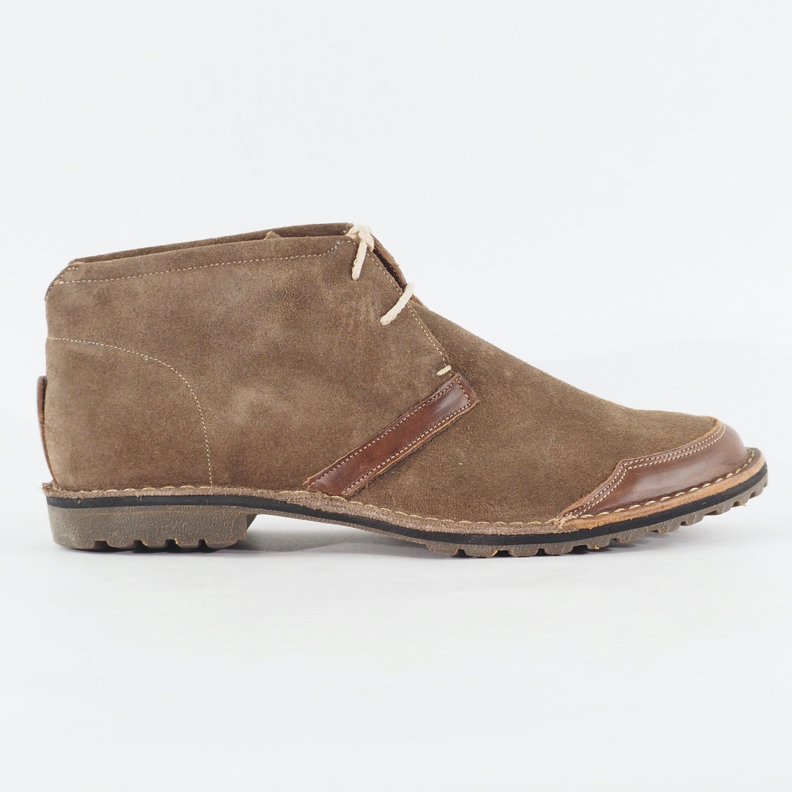 Mens Timberland EK Original Handcraft Chukka 5237R Brown Leather Casual Boots