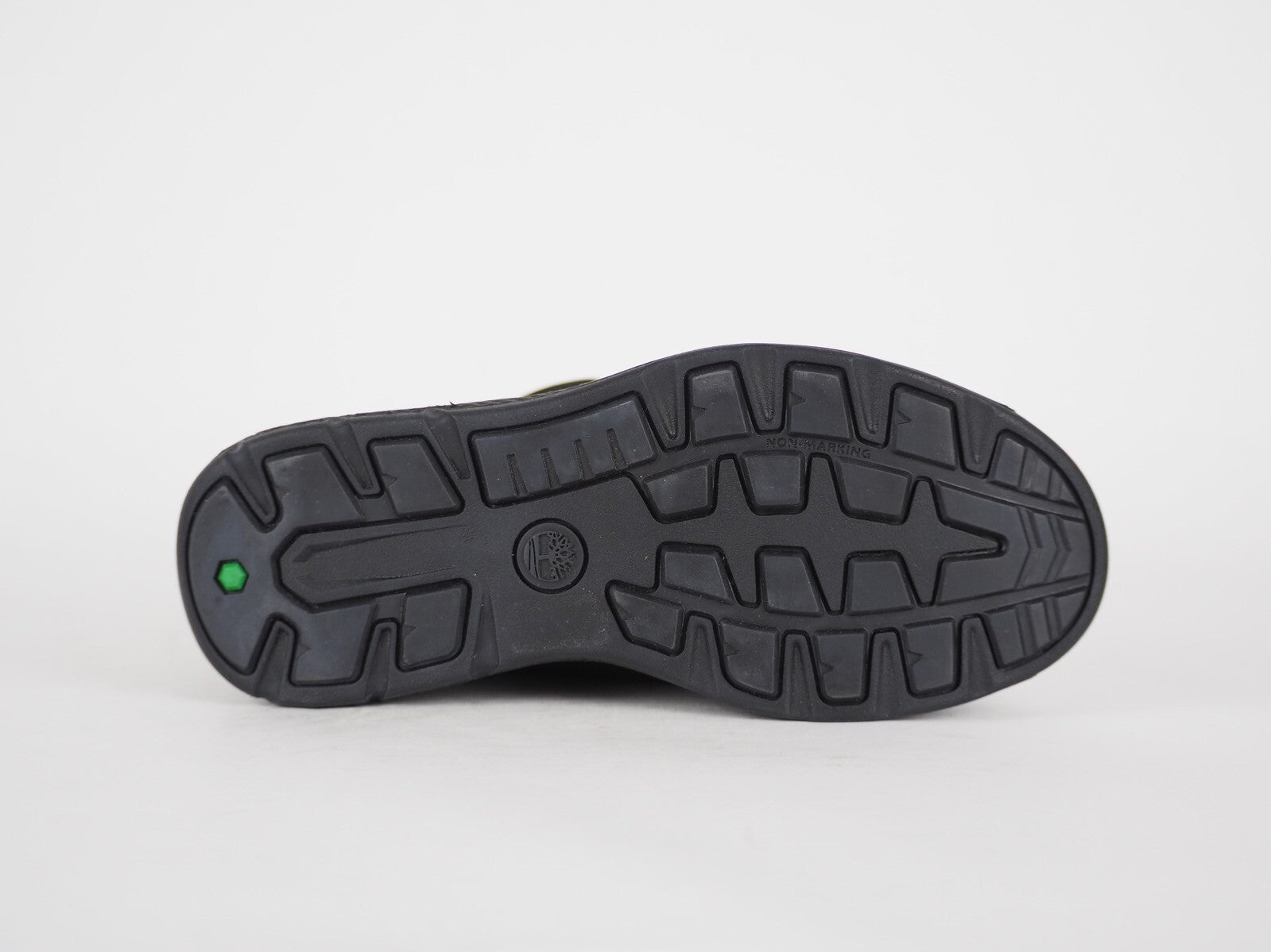 Boys Timberland EK A1I55 Black Leather Laced Toggle Ankle Boots