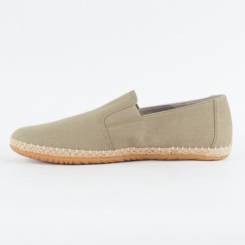 Mens Timberland Surfs Edge A233V Olive Green Canvas Slip On Casual Summer Shoes