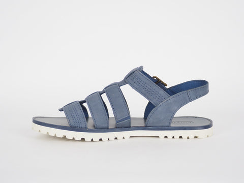 Womens Timberland Knowlwood A146Y Blue T Bar Casual Summer Strappy Sandals