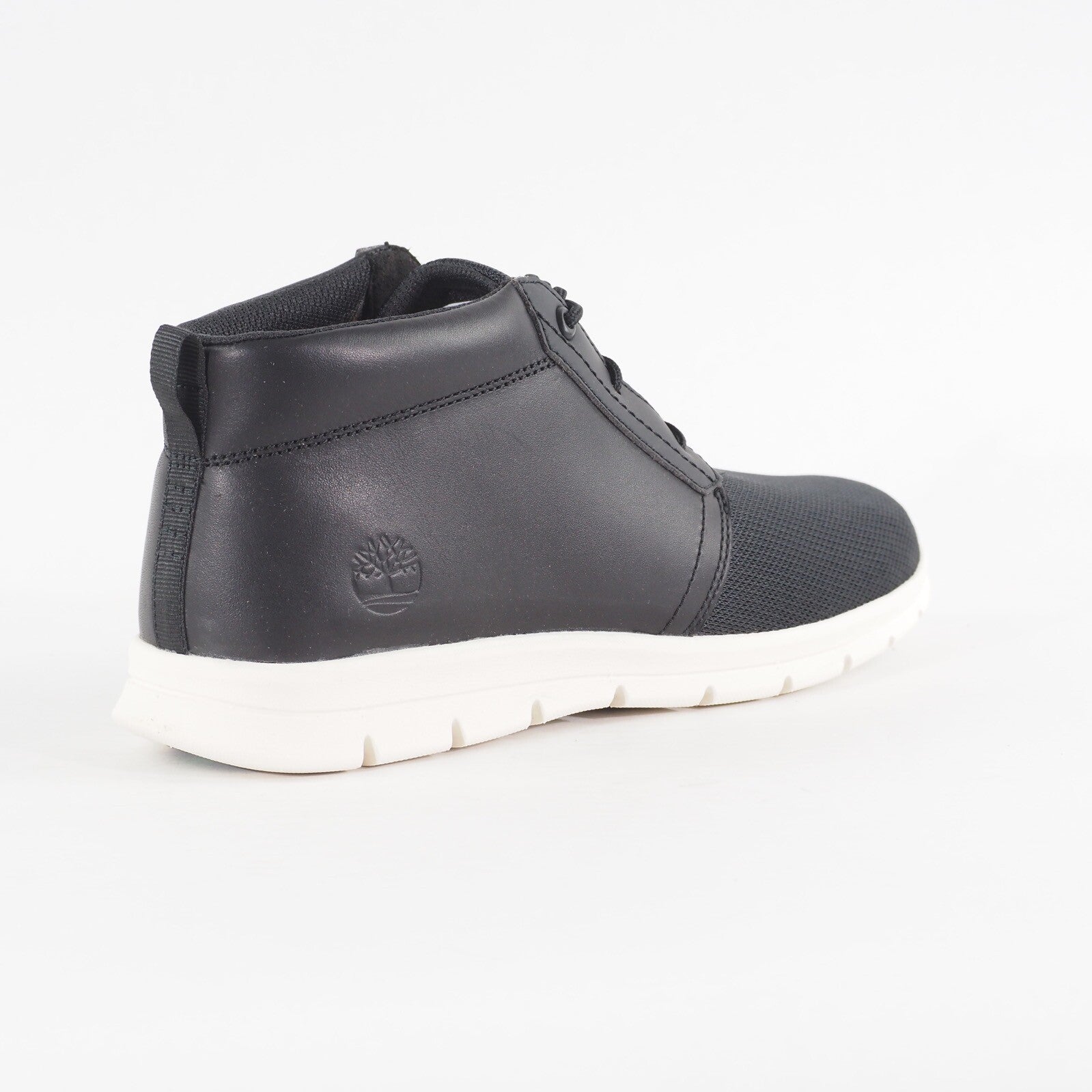 Mens Timberland Premium Graydon A10G8 Black Textile Leather Casual Chukka Boots
