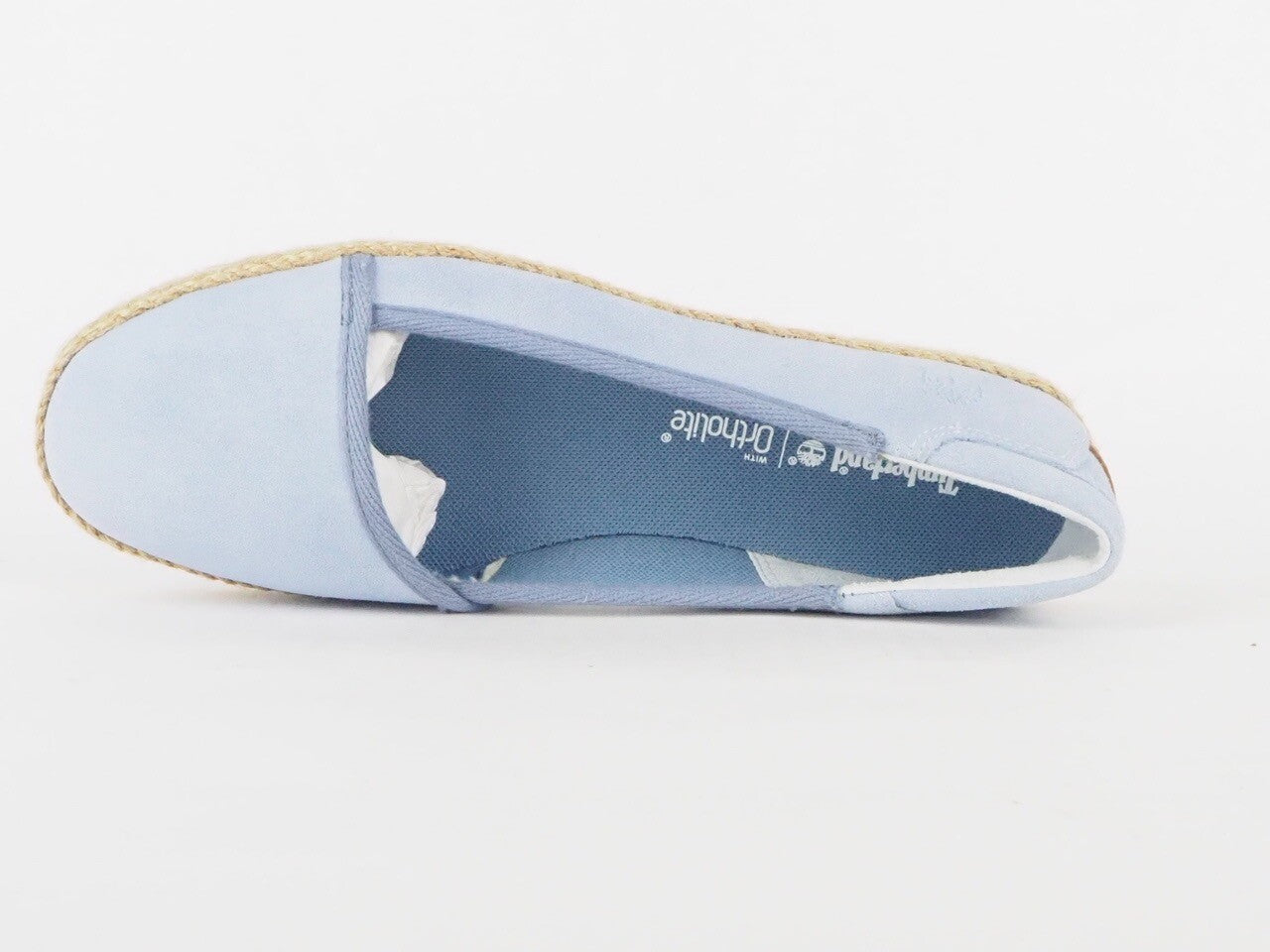 Womens Timberland Casco Bay Ortholite A17ED Leather Blue Flat Summer Shoes