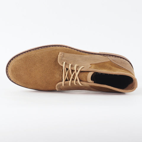 Mens Timberland Brooklyn Park A13MK Bronze Brown Leather Lace Up Chukka Boots