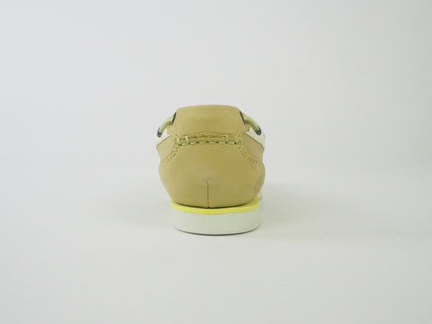 Womens Timberland Classic 2 Eye 27615 Green Leather Textile Boat Shoes