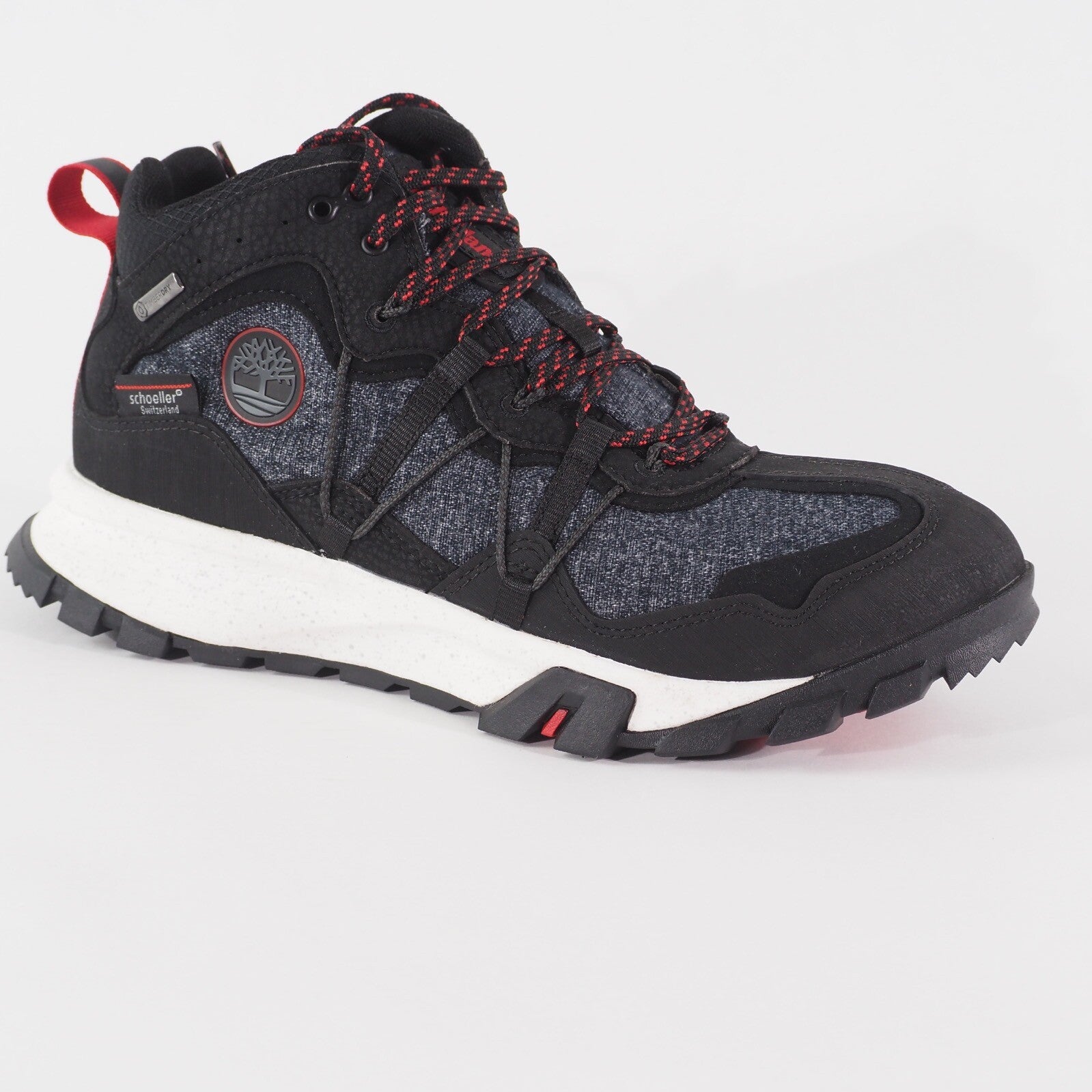 Mens Timberland Garrison Trail Waterproof Mid Hiker A289U Black Walking Boots