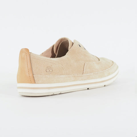 Womens Timberland Casco bay 8844R Beige Leather Laceless Slips on Casual Shoes