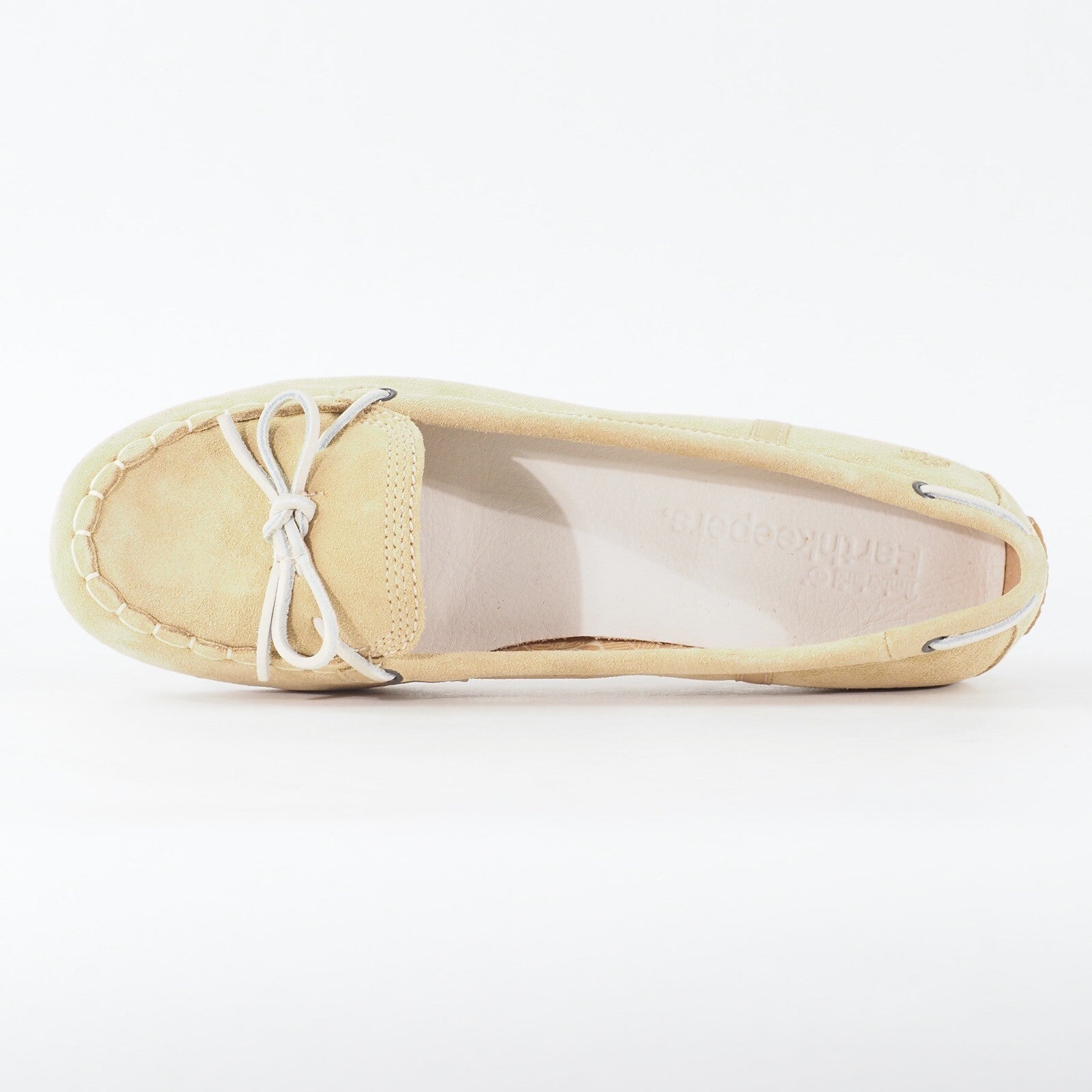 Womens Timberland Caska Moc 26698 Light Tan Leather Slip On Casual Loafer Shoes