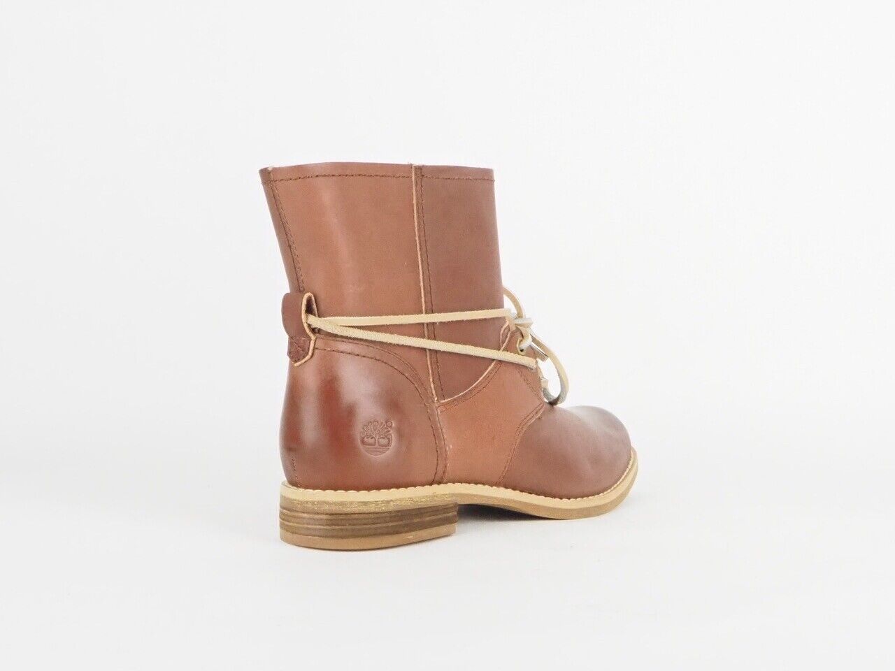 Womens Timberland Savnhil Ankle 8410B Leather Tan Ladies Boots