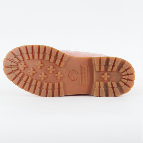 Womens Timberland Nellie Chukka A14QW Dusty Pink Leather Lace Up Walking Boots