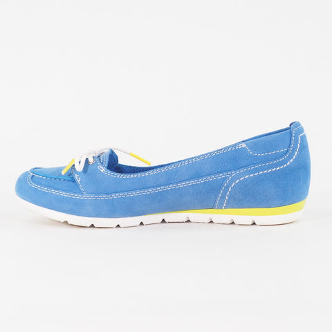 Womens Timberland Earthkeepers Sensorflex 8948RM Blue Leather Slip On Shoes
