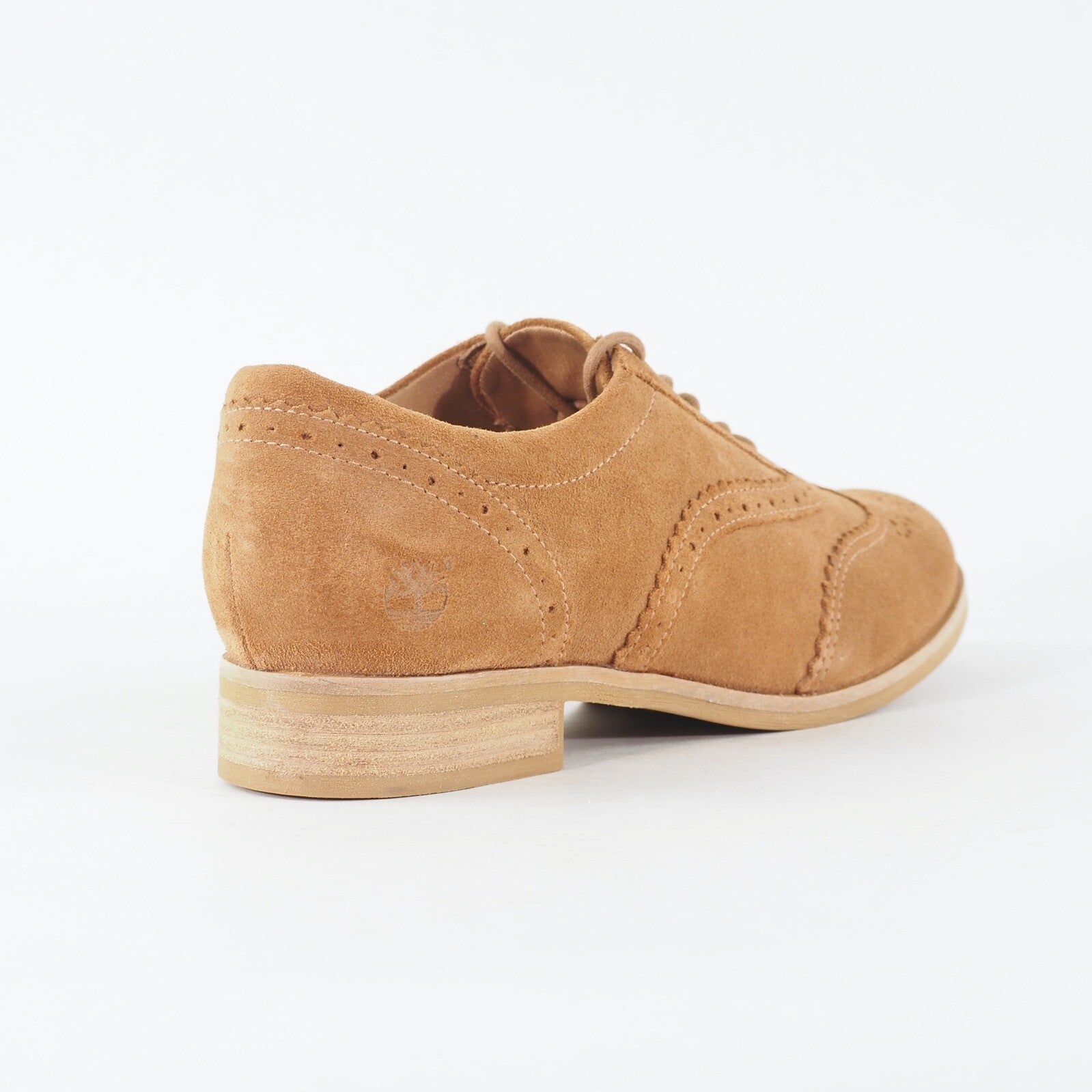 Womens Timberland Rangeley Brog Ox 8127R Medium Brown Leather Lace Formal Shoes