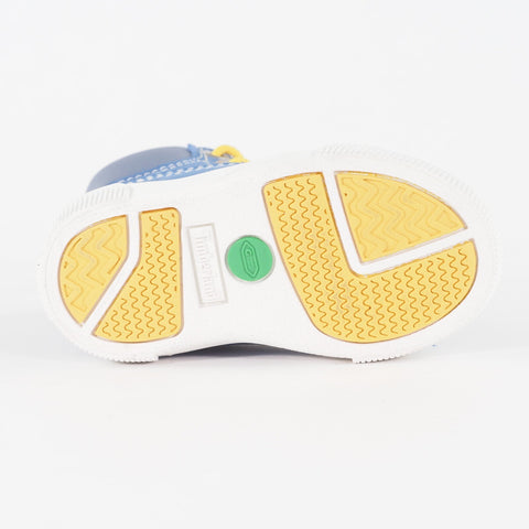 Toddlers Timberland 2.0 Earthkeepers 1884A Blue Zip Leather Lace Walking Boots