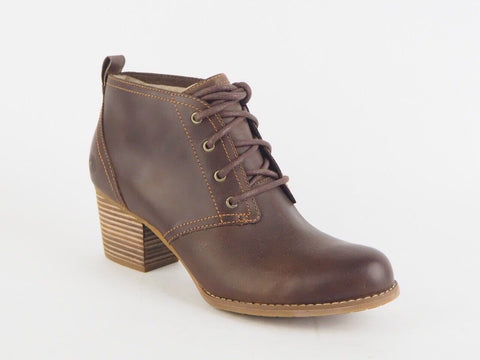 Womens Timberland Earthkeepers Birchmont Lace Chukka 8628R Leather Brown Boots