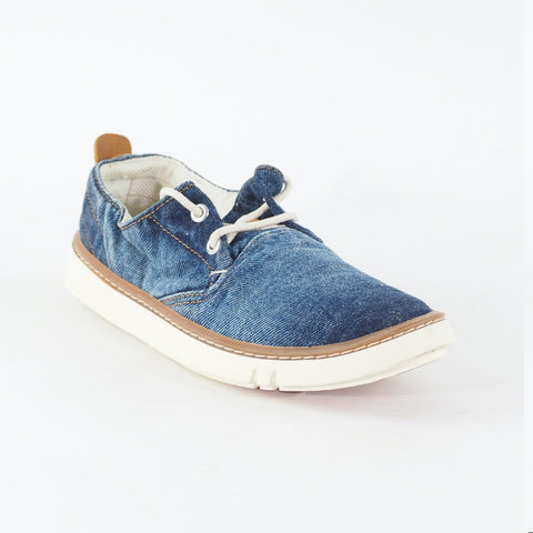 Womens Timberland Hookset Ox 8422B Dark Blue Denim Lace Up Casual Everyday Shoes