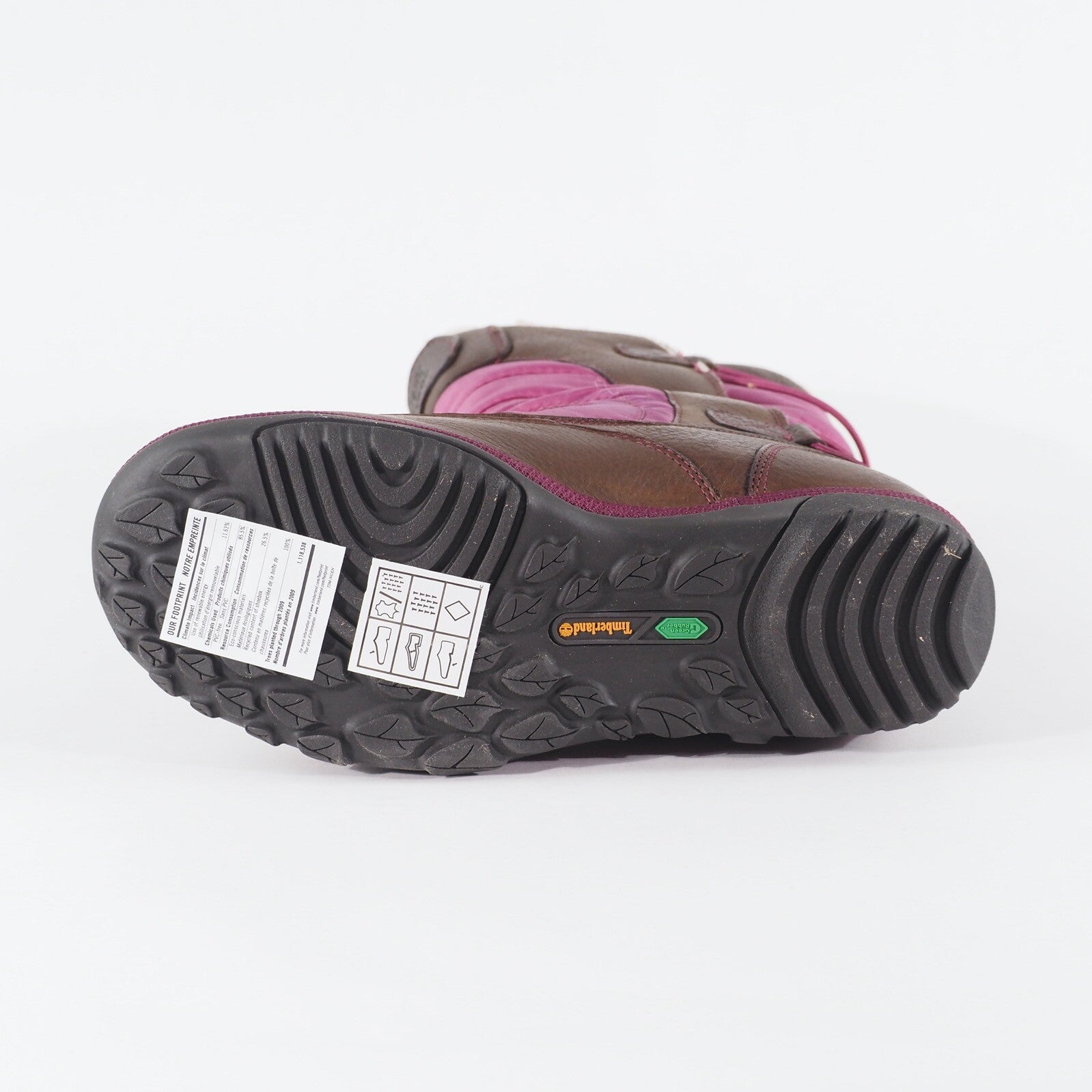 Womens Timberland Crystal Mountain 17694 Leather Cotton In Waterproof Boots