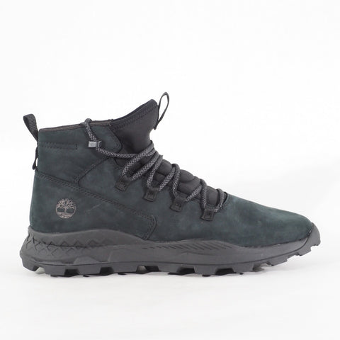 Mens Timberland Classic Brooklyn A2BC5 Black Leather Lace Walking Chukka Boots