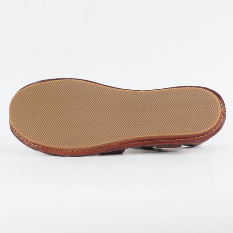 Mens Timberland Earthkeepers Fisherman 5145A Brown Leather Buckle Casual Sandals