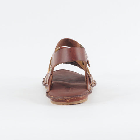 Mens Timberland Earthkeepers Fisherman 5145A Brown Leather Buckle Casual Sandals
