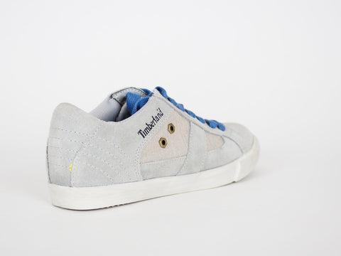 Womens Timberland EK Glastonbury 8234B Blue Suede Fabric Lace Up Trainers UK 5