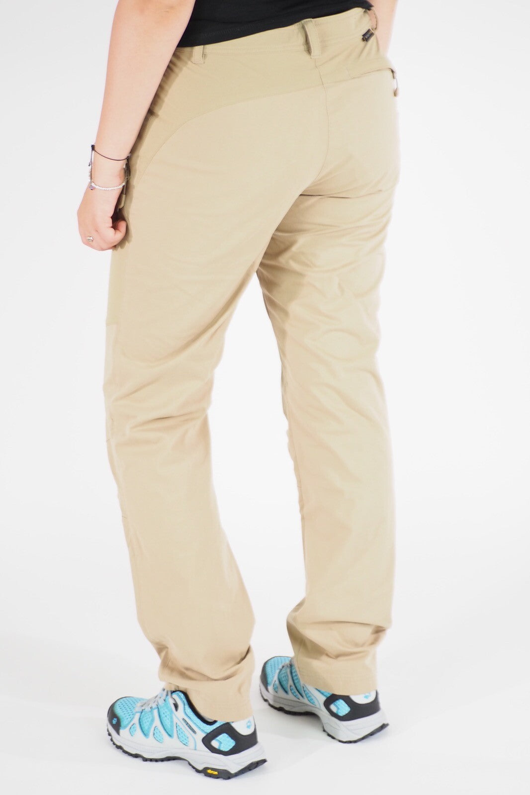 Womens Jack Wolfskin Drake 5014291 Sand Dune Warm Windproof Hiking Trousers
