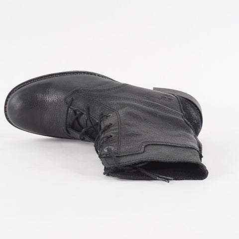 Womens Timberland Whittemore Mid Lace A12H3 Black Leather Casual Boots