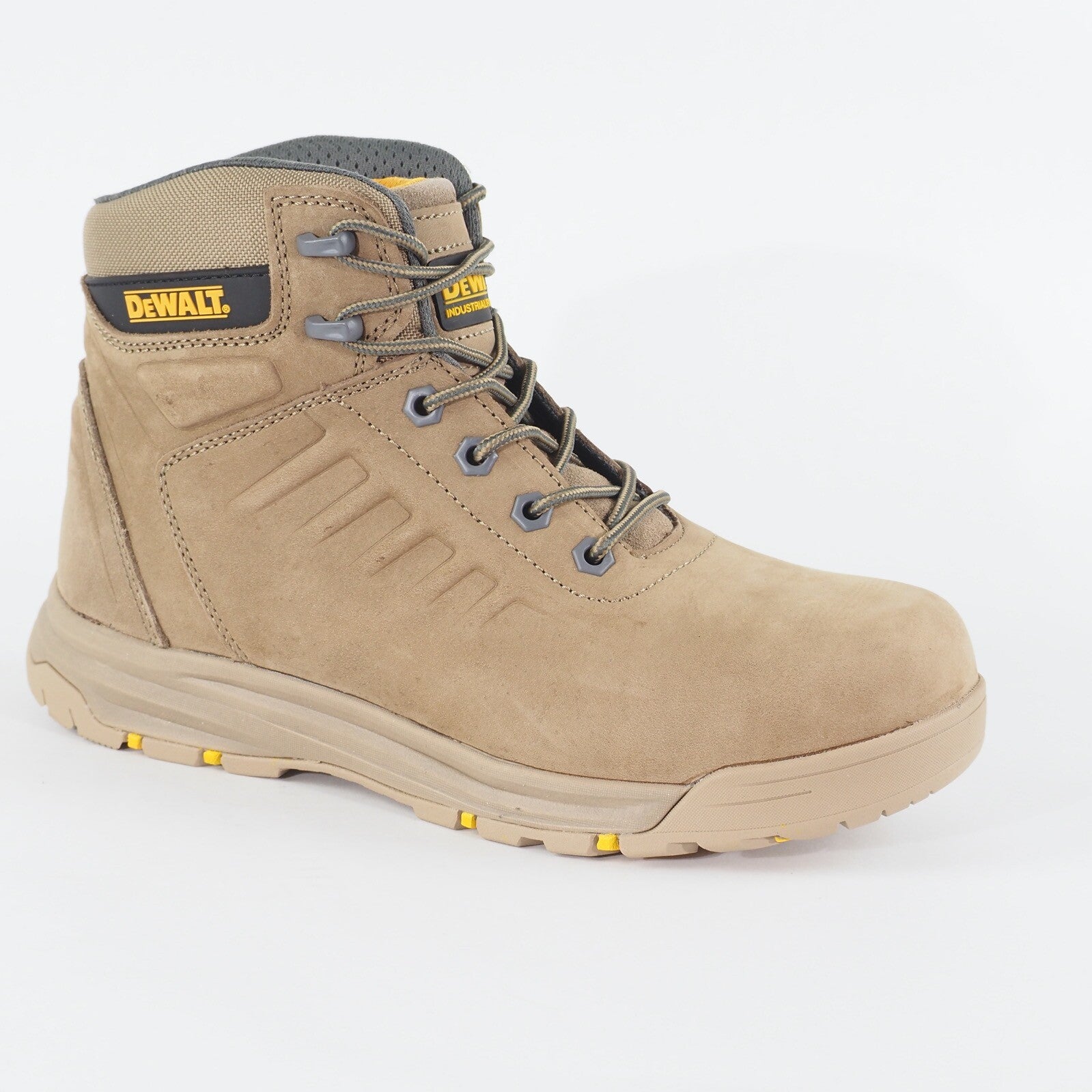 Mens DeWALT Lima Hybrid Stone Lace Up Steel Toe Cap Light Working Safety Boots  
