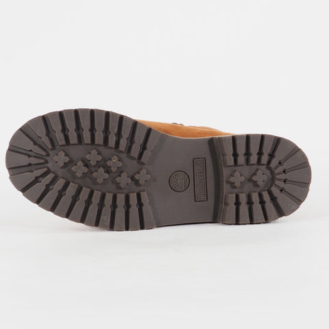 Juniors Timberland 6 Inch Premium A2BKM Brown Leather Lace Casual Walking Boots