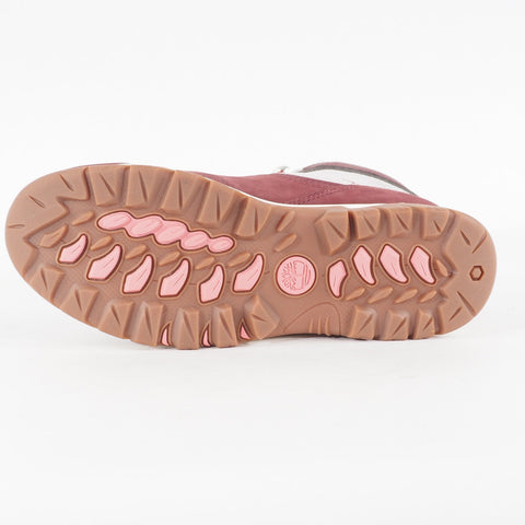 Womens Timberland MT Maddsen A2FC6 Burgundy Nubuck Waterproof Mid Hiker Boots