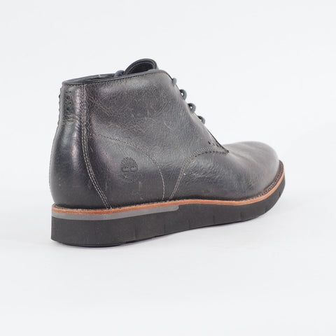 Mens Timberland  Preston Hill A1MND Black Leather Casual Walking Chukka Boots