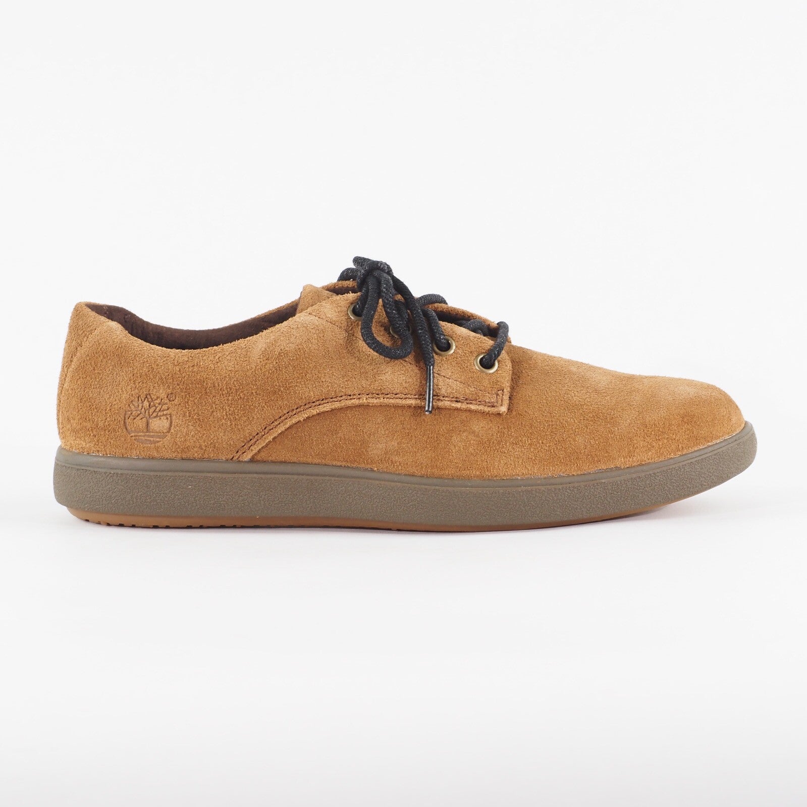 Mens Timberland Hilburn OX 9640A Brown Casual Leather Lace Comfort Walking Shoes