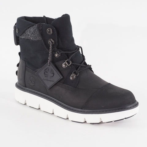 Womens Timberland Premium 6 Inch A42HX Black Leather Waterproof Walking Boots