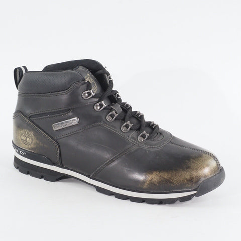 Mens Timberland Splitrock 2 A11WS Black Leather Casual Walking Chukka Lace Boots