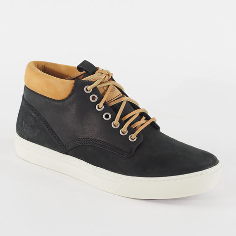 Mens Timberland EK 2.0 Cupsole 3301A Black Leather Lace Up Walking Chukka Boots