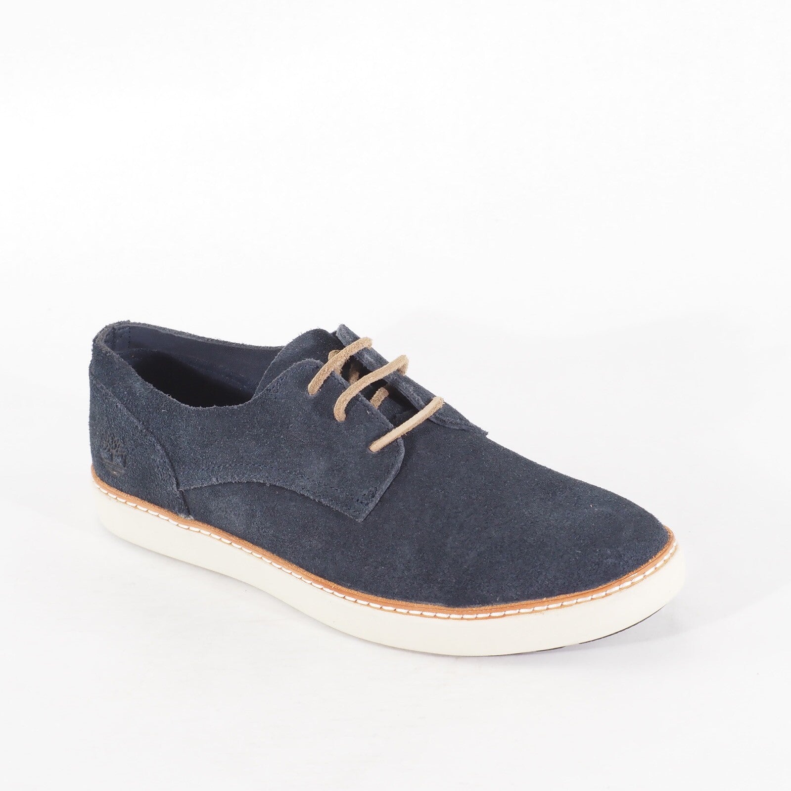 Mens Timberland Plain Toe Oxford 9267B Navy Casual Lace Leather Everyday Shoes