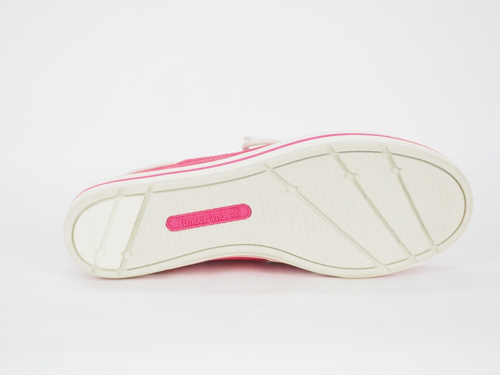 Womens Timberland Casco Bay 8850R Pink Leather Espadrilles Casual Boat Shoes