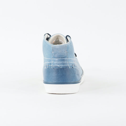 Mens Timberland EK Hookcamp 5265A Light Blue Leather Lace High Top Casual Shoes
