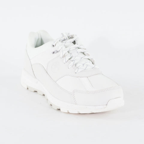 Womens Timberland Field Trekker A2DRT White Leather Lace Up Low Top Casual Shoes
