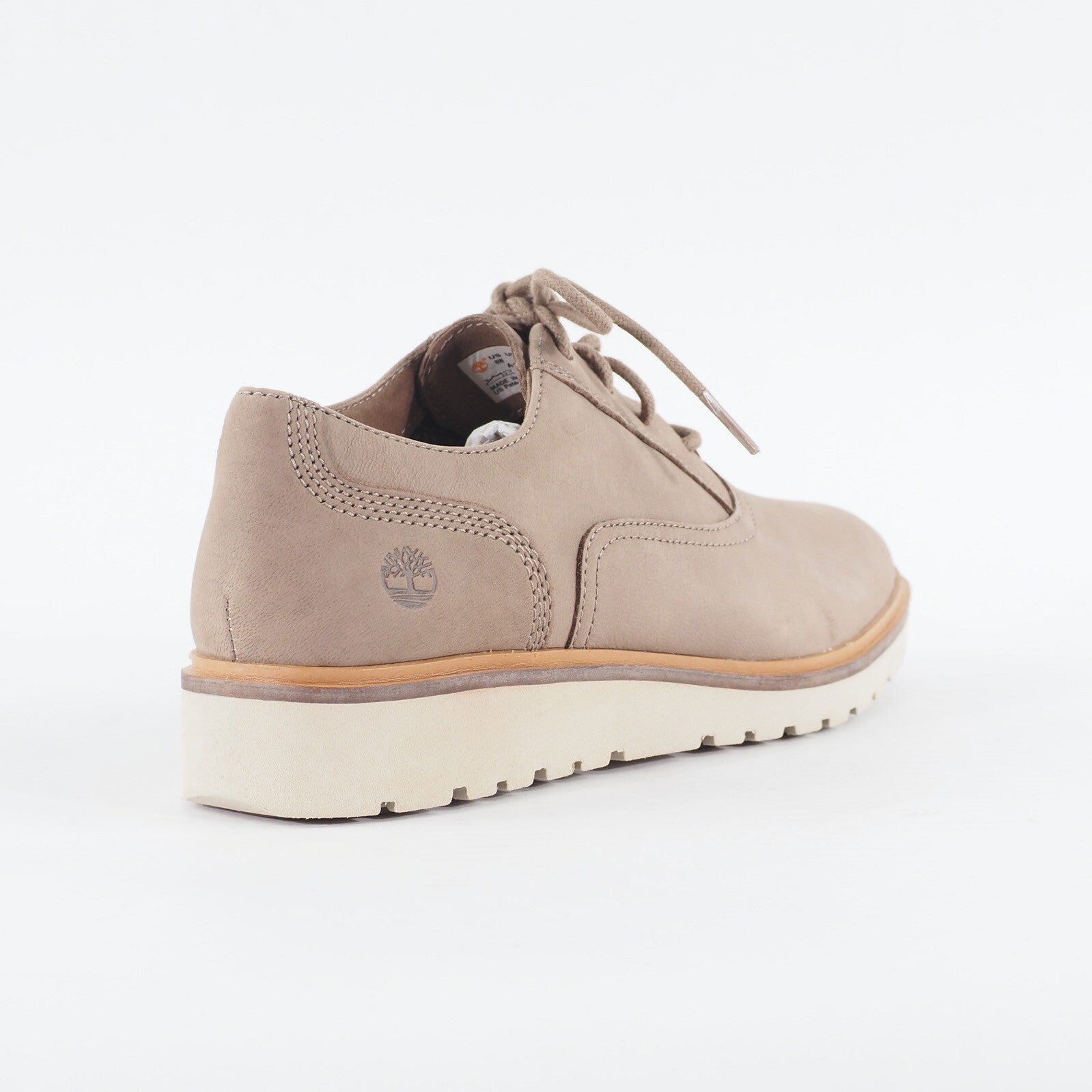 Womens Timberland Ellis Street Oxford A1RG9 Grey Nubuck Lace Up Casual Shoes