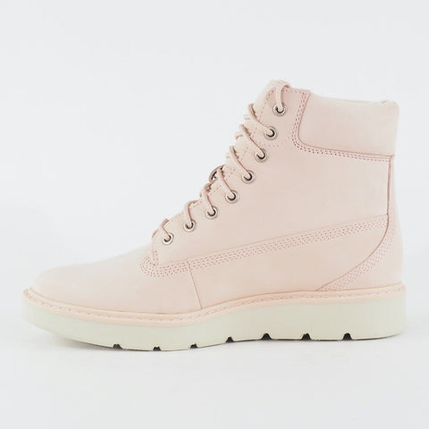 Womens Timberland Kenniston 6inch A1XFT Pink Leather Lace Up Casual Ankle Boots