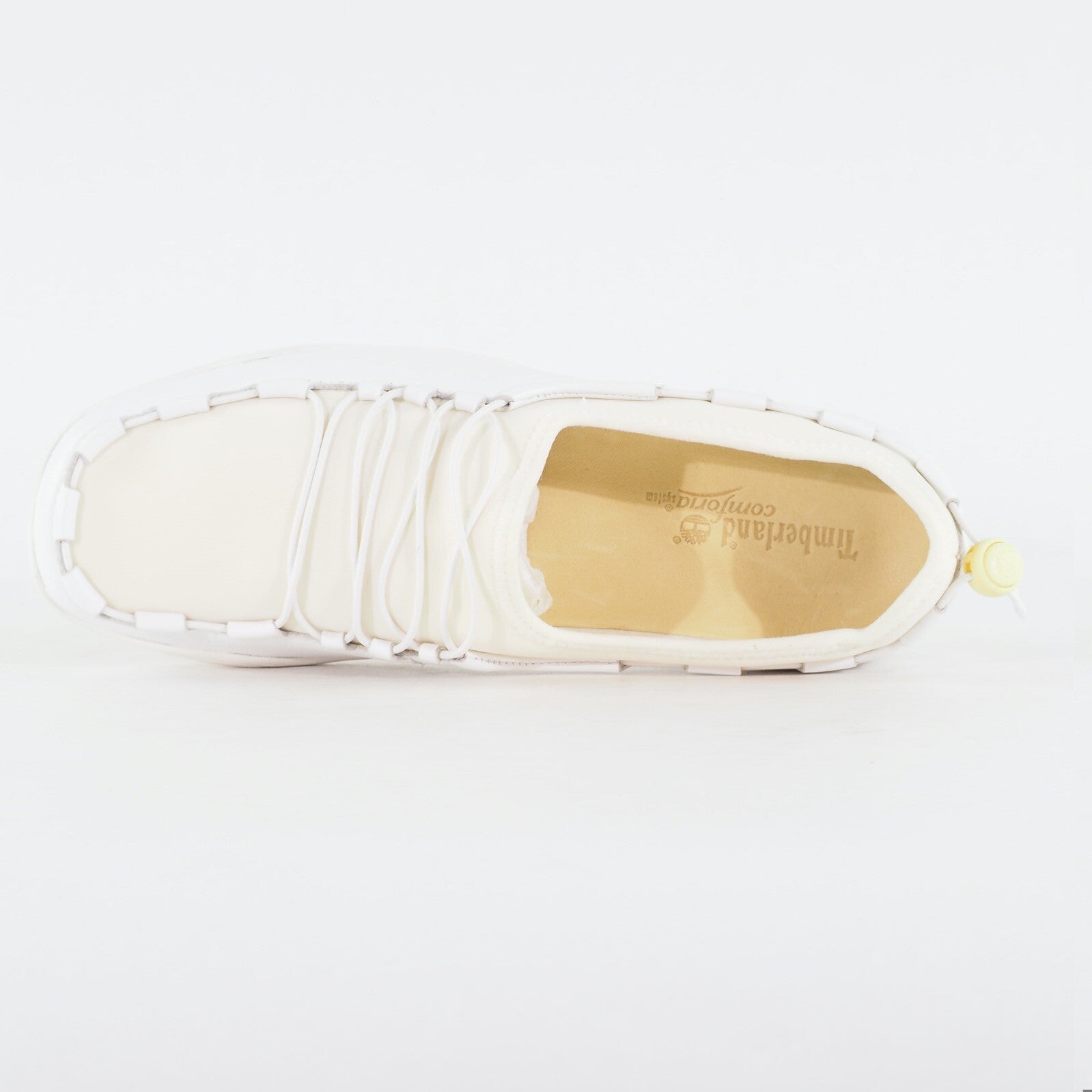 Womens Timberland Tarin 98323 White Off White Leather Lace Up Casual Shoes