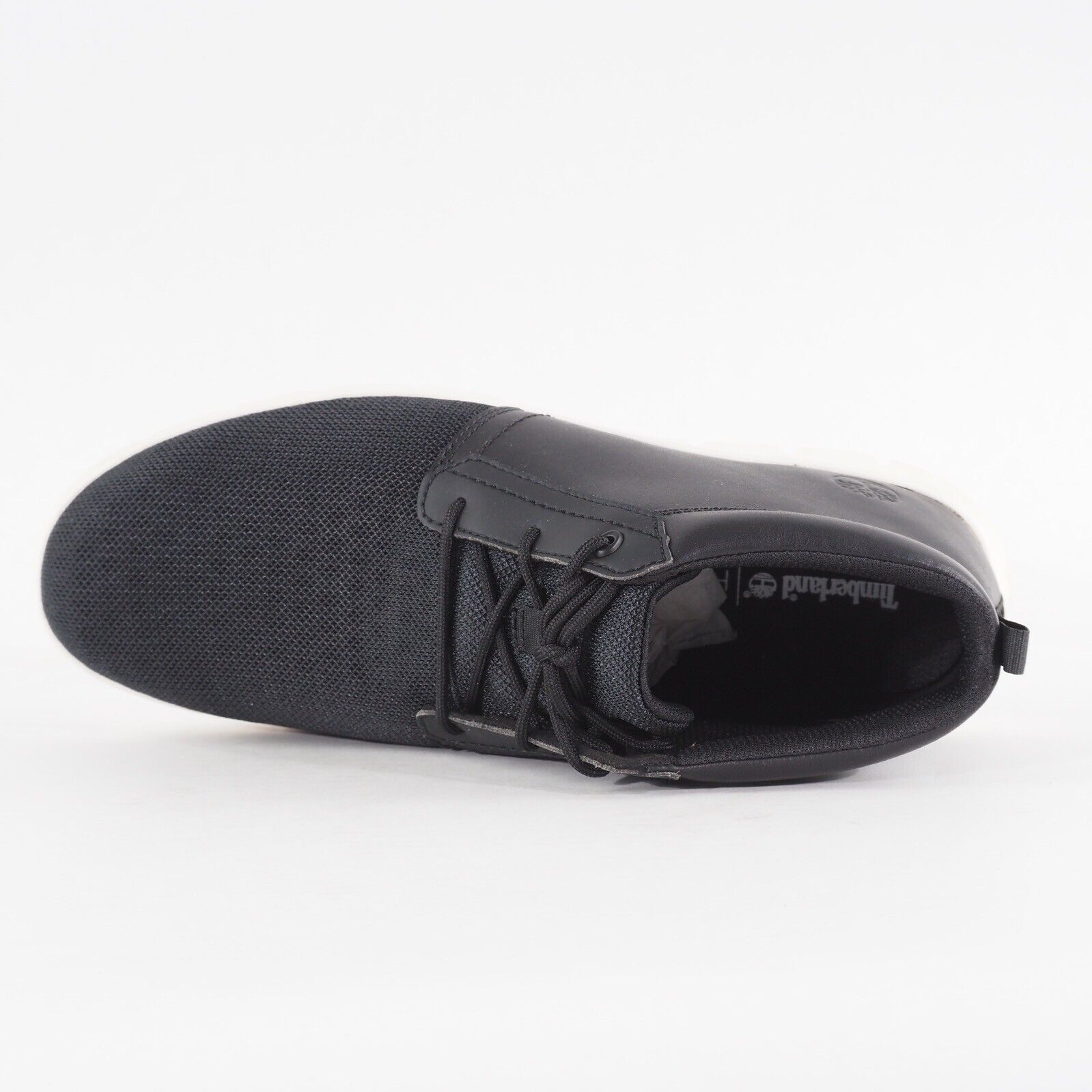 Mens Timberland Premium Graydon A10G8 Black Textile Leather Casual Chukka Boots