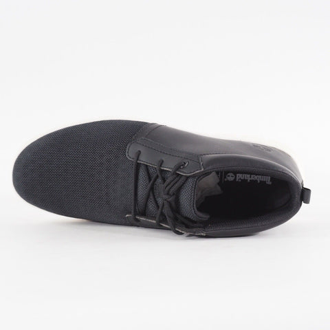 Mens Timberland Premium Graydon A10G8 Black Textile Leather Casual Chukka Boots
