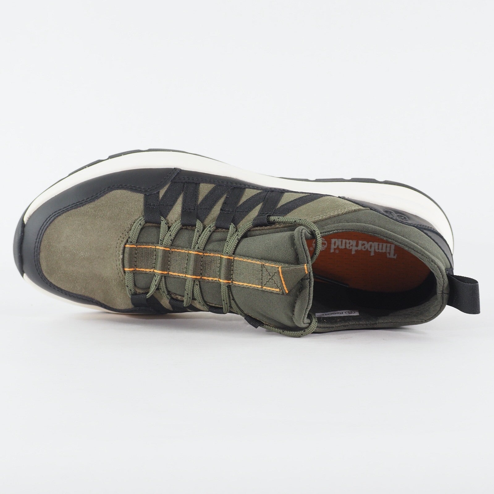 Mens Timberland Broughs Sroject Olive A24SV Leather Casual Walking Trainers
