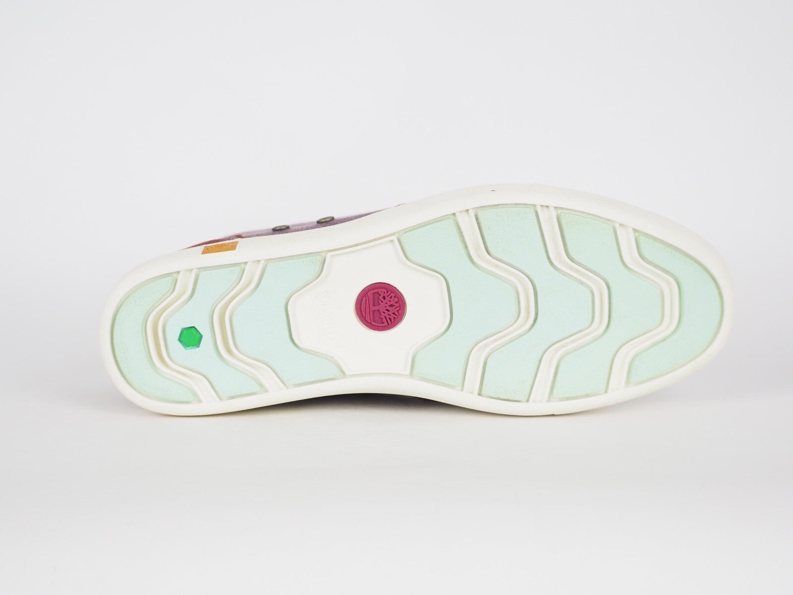 Womens Timberland Beckwith A14MO Purple Leather Casual Side Zip Chukka Boots