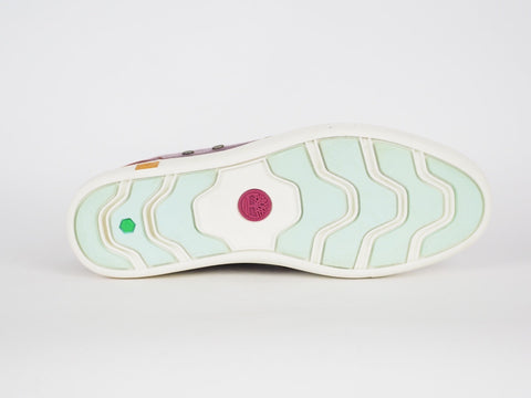 Womens Timberland Beckwith A14MO Purple Leather Casual Side Zip Chukka Boots