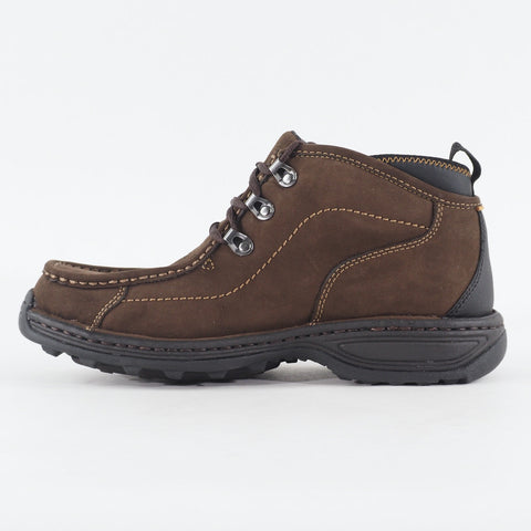 Mens Timberland Carlsbad Chukka Gore Tex 54577 Dark Brown Leather Lace Up Boots
