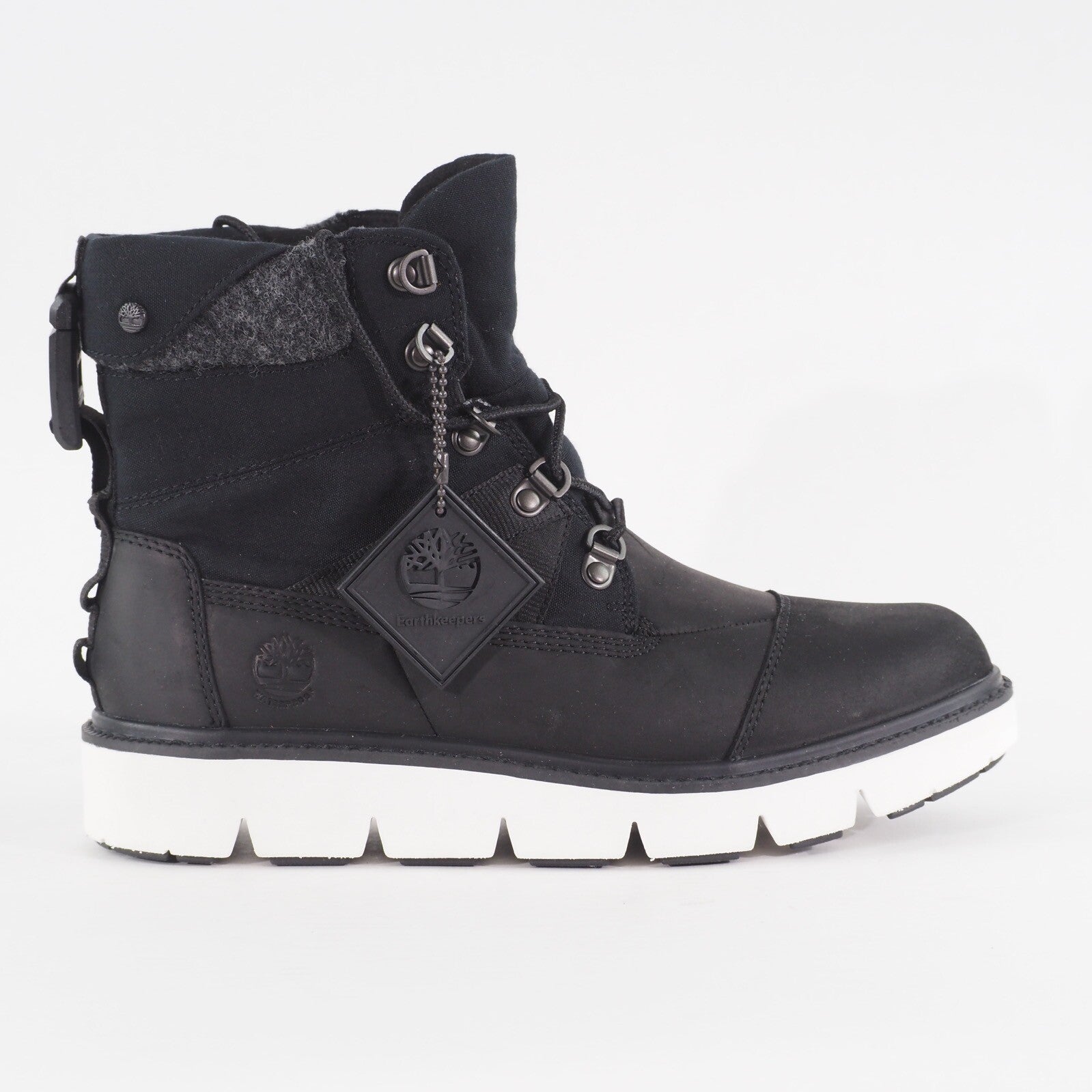 Womens Timberland Premium 6 Inch A42HX Black Leather Waterproof Walking Boots