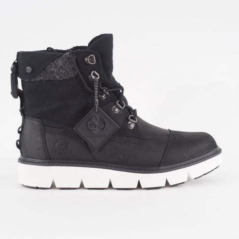 Womens Timberland Premium 6 Inch A42HX Black Leather Waterproof Walking Boots