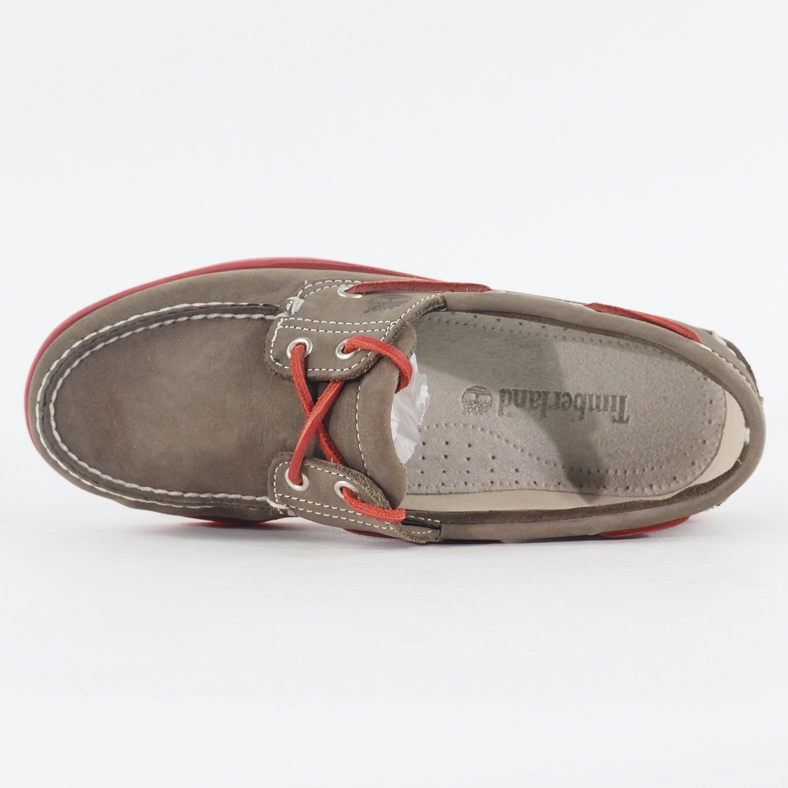 Mens Timberland Classic 2 Eye 6508A Dark Brown Leather Lace Up Casual Boat Shoes